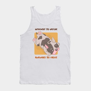 Introvert by Nature, Awkward by Choice Mental Health Tank Top